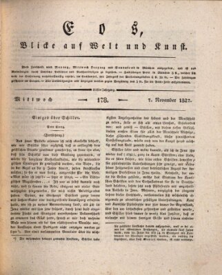 Eos Mittwoch 7. November 1827