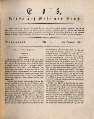 Eos Samstag 10. November 1827