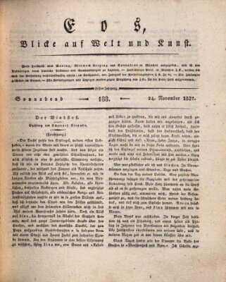 Eos Samstag 24. November 1827