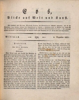 Eos Mittwoch 5. Dezember 1827