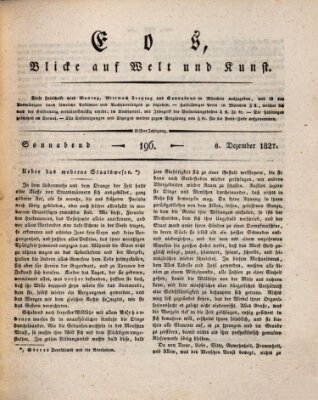 Eos Samstag 8. Dezember 1827