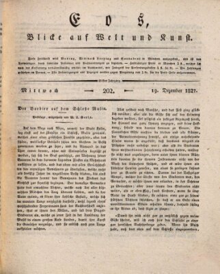 Eos Mittwoch 19. Dezember 1827