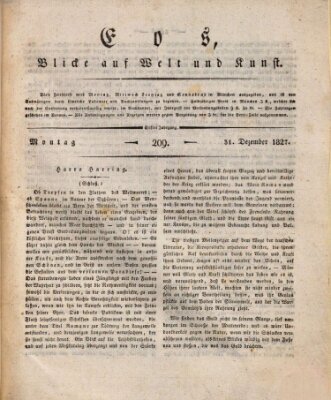 Eos Montag 31. Dezember 1827