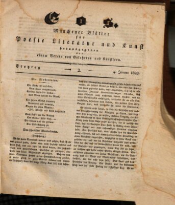 Eos Freitag 4. Januar 1828