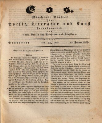 Eos Samstag 23. Februar 1828