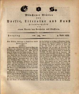 Eos Freitag 4. April 1828