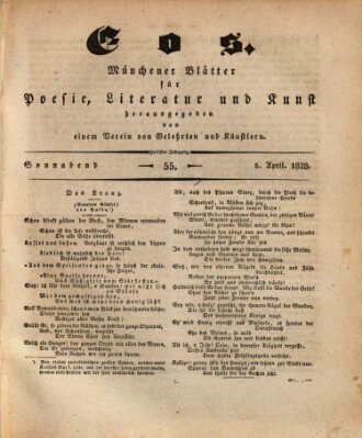 Eos Samstag 5. April 1828