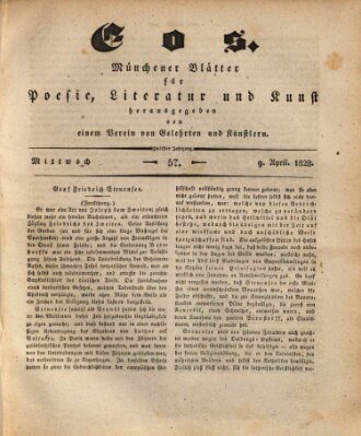 Eos Mittwoch 9. April 1828