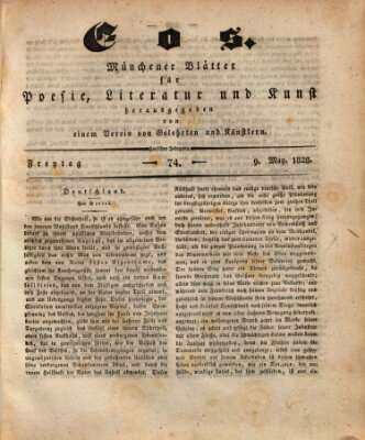 Eos Freitag 9. Mai 1828