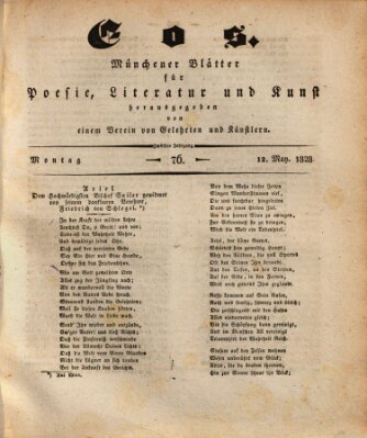 Eos Montag 12. Mai 1828