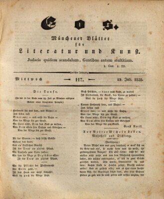 Eos Mittwoch 23. Juli 1828