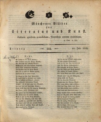 Eos Freitag 25. Juli 1828