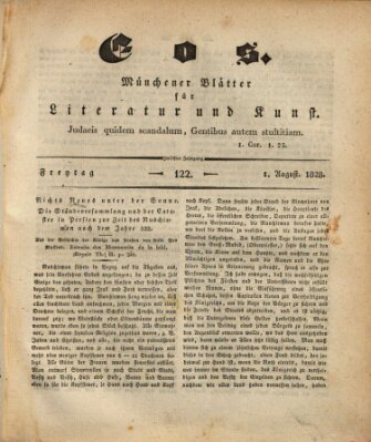 Eos Freitag 1. August 1828