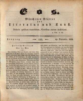 Eos Freitag 19. September 1828