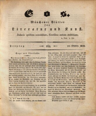 Eos Freitag 10. Oktober 1828