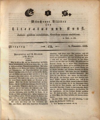 Eos Freitag 7. November 1828