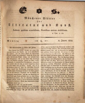 Eos Montag 5. Januar 1829