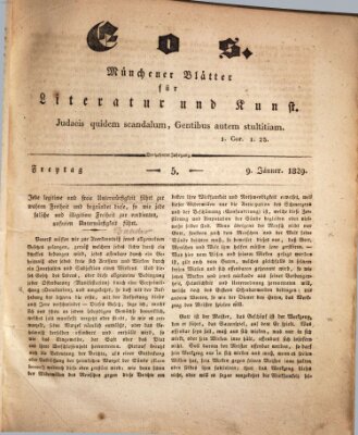 Eos Freitag 9. Januar 1829