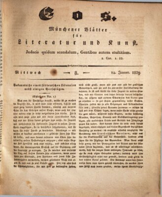 Eos Mittwoch 14. Januar 1829