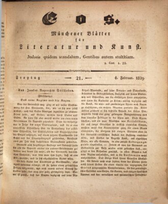 Eos Freitag 6. Februar 1829