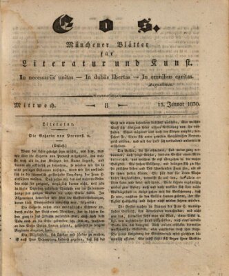 Eos Mittwoch 13. Januar 1830