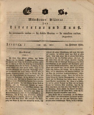 Eos Freitag 12. Februar 1830