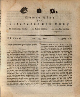 Eos Mittwoch 23. Juni 1830