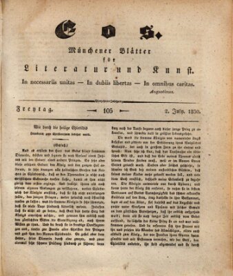 Eos Freitag 2. Juli 1830