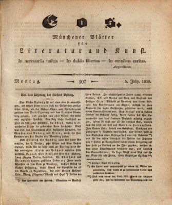 Eos Montag 5. Juli 1830