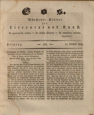 Eos Freitag 15. Oktober 1830