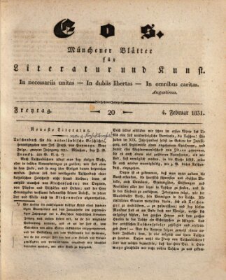 Eos Freitag 4. Februar 1831