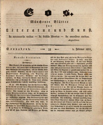 Eos Samstag 5. Februar 1831