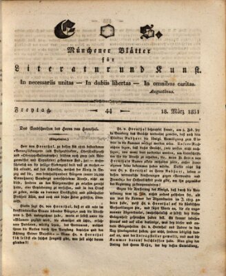 Eos Freitag 18. März 1831