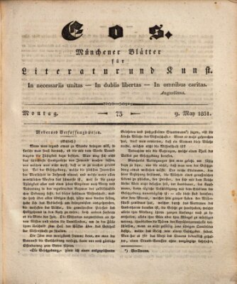 Eos Montag 9. Mai 1831