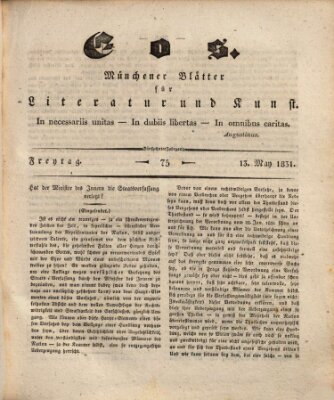 Eos Freitag 13. Mai 1831