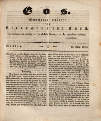 Eos Montag 16. Mai 1831