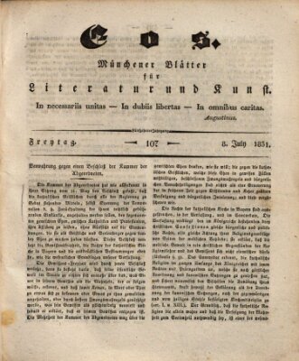 Eos Freitag 8. Juli 1831