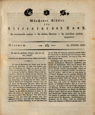 Eos Mittwoch 12. Oktober 1831