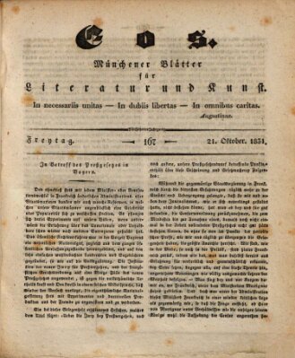 Eos Freitag 21. Oktober 1831