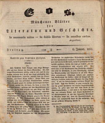 Eos Freitag 6. Januar 1832