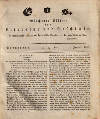 Eos Samstag 7. Januar 1832