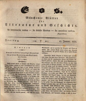 Eos Freitag 13. Januar 1832