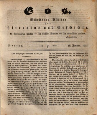 Eos Montag 16. Januar 1832