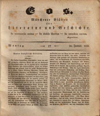 Eos Montag 30. Januar 1832