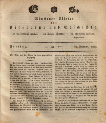 Eos Freitag 24. Februar 1832