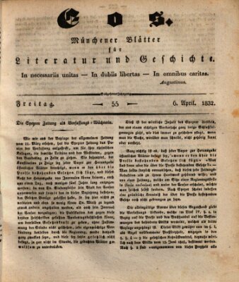 Eos Freitag 6. April 1832