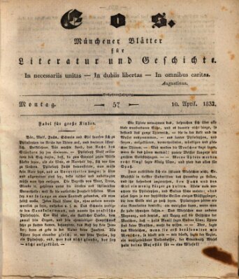 Eos Dienstag 10. April 1832