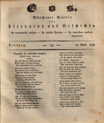 Eos Freitag 13. April 1832