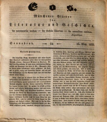 Eos Samstag 26. Mai 1832