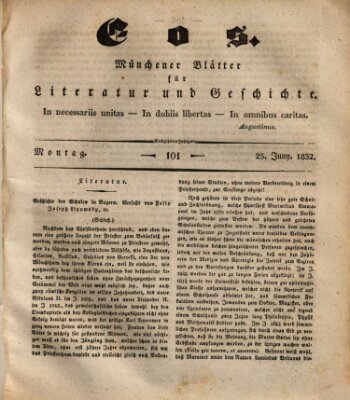 Eos Montag 25. Juni 1832